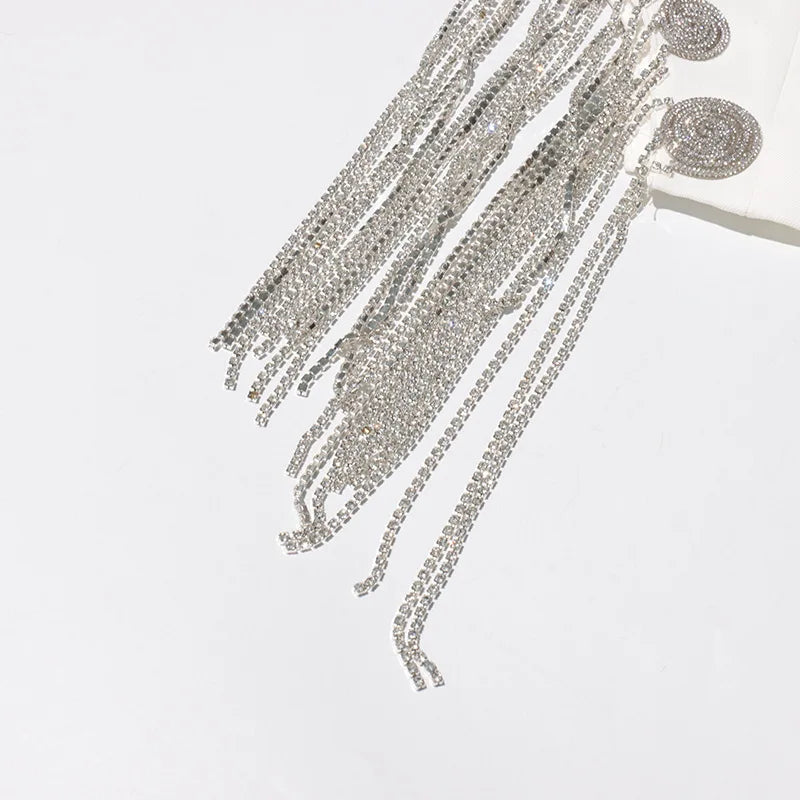 ZMEENNA White Blazer Notched Collar Single Button Patchwork Metal Tassel Jackets For Women 2025 Spring Fashion New Coats ZM628