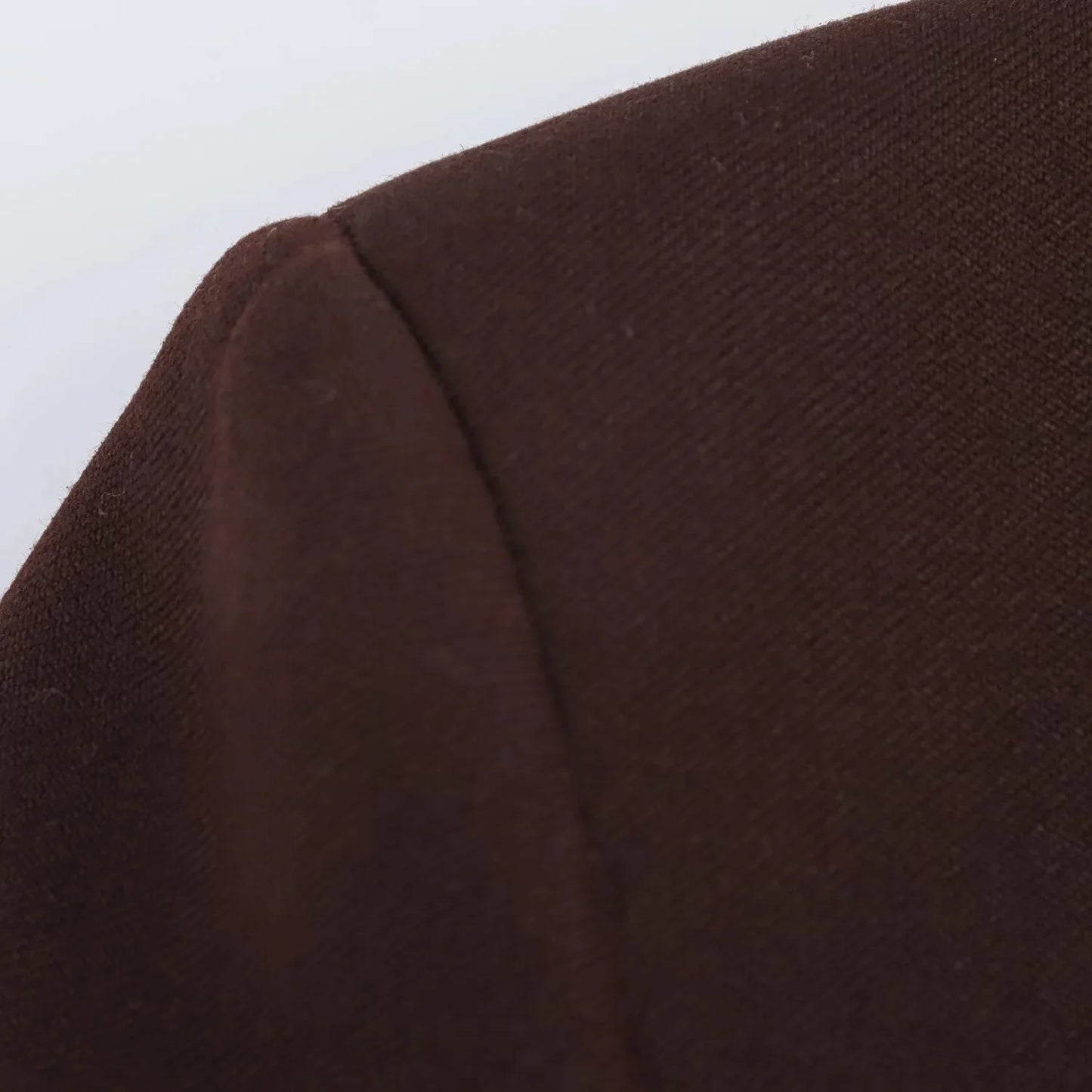 KONDALA 2025 Fall Winter Brown Elegant Office Lady Suits Fashion Shrug Pockets Blazers Elegant Zipper Skirts Chic Baggy Pants