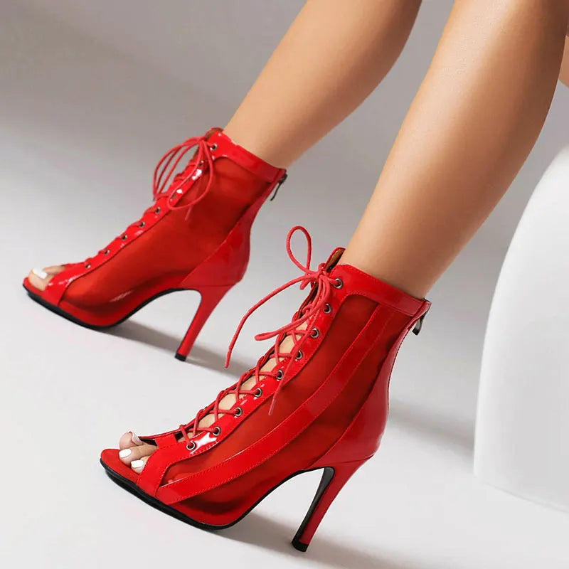 2024 New Sexy Women Black Thin High Heels Party Stilettos Jazz Dance Ladies Shoes Latin Dancing Street Sexy Stiletto