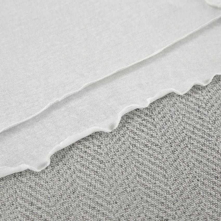 Mozuleva Women's Summer Loose Casual Long Sleeved Pants Set Soft Comfortable Fashion Home Clothes Solid Color Basic Pajamas Set