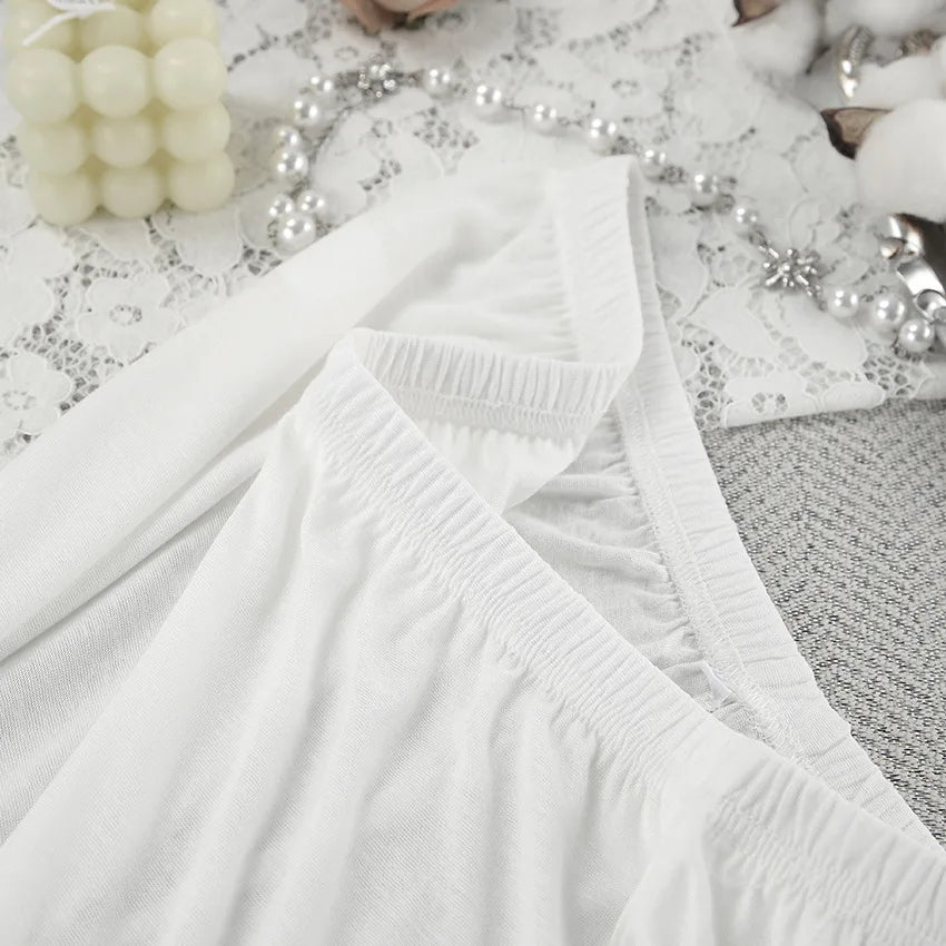 Mozuleva Women's Summer Loose Casual Long Sleeved Pants Set Soft Comfortable Fashion Home Clothes Solid Color Basic Pajamas Set