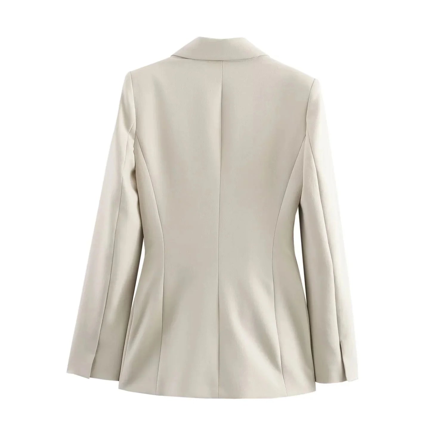 KONDALA Vintage Chic Office Lady Solid Women Suit Pockets V Neck Blazer Straight Loose Pants New Fashion 2025 Spring Autumn Sets