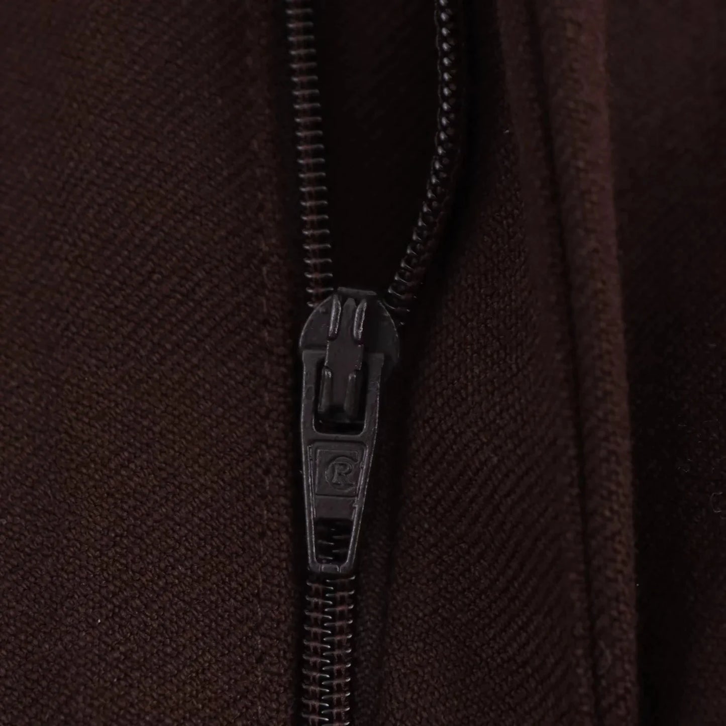 KONDALA 2025 Fall Winter Brown Elegant Office Lady Suits Fashion Shrug Pockets Blazers Elegant Zipper Skirts Chic Baggy Pants