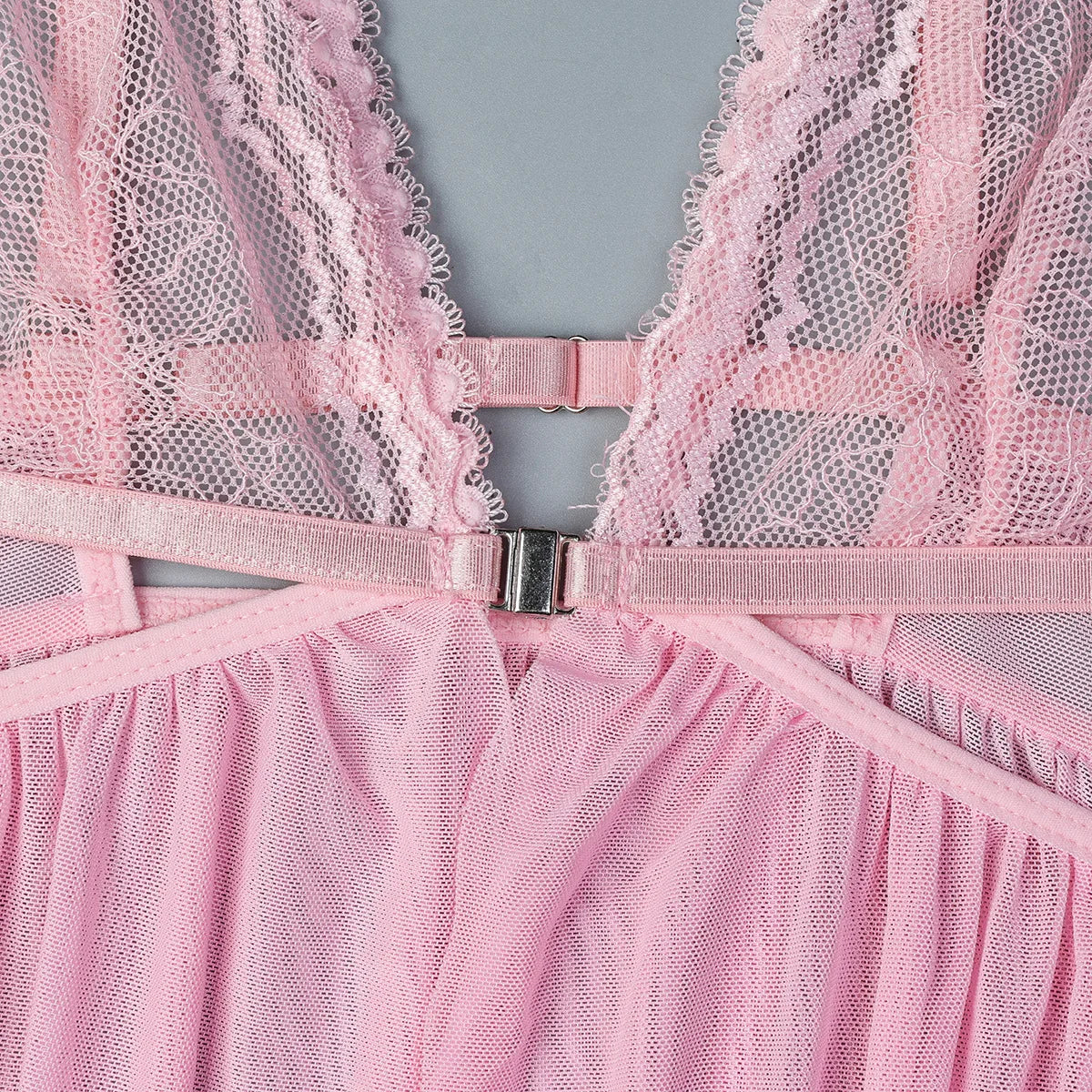 Sexy Lingerie For Woman Transparent Porno Sexual Clothing  Dress Erotic Underwear Nightdress With Thong Sleepwear