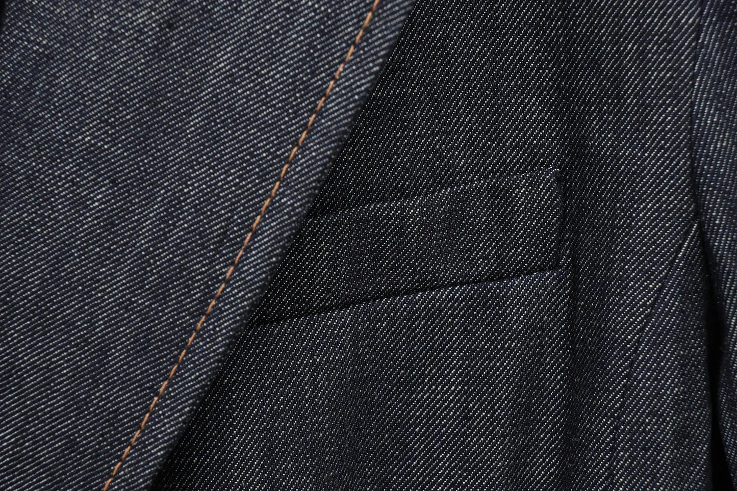 HH Female Spring Vintage Denim Blazer Long Sleeves Turn Down Collar Single Breasted Fake Pockets Street Fashion Coats