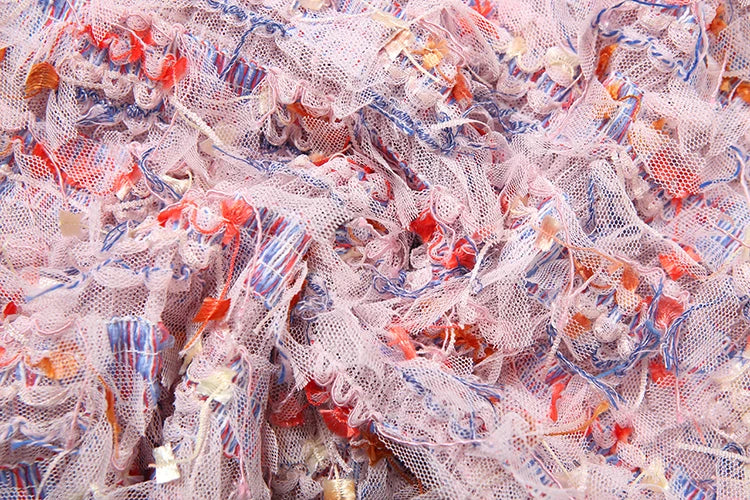 Weird Puss Colorful Tassel Skirts Peach Hip Women Thin Knit Wild Sexy Midnight Summer Trend Stretch Skinny Streetwear Bodycon