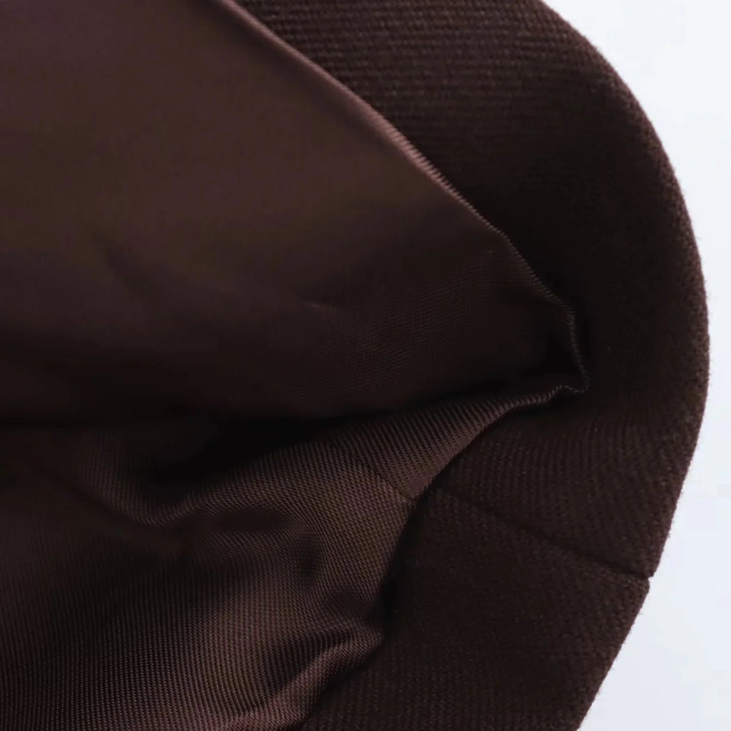 KONDALA 2025 Fall Winter Brown Elegant Office Lady Suits Fashion Shrug Pockets Blazers Elegant Zipper Skirts Chic Baggy Pants