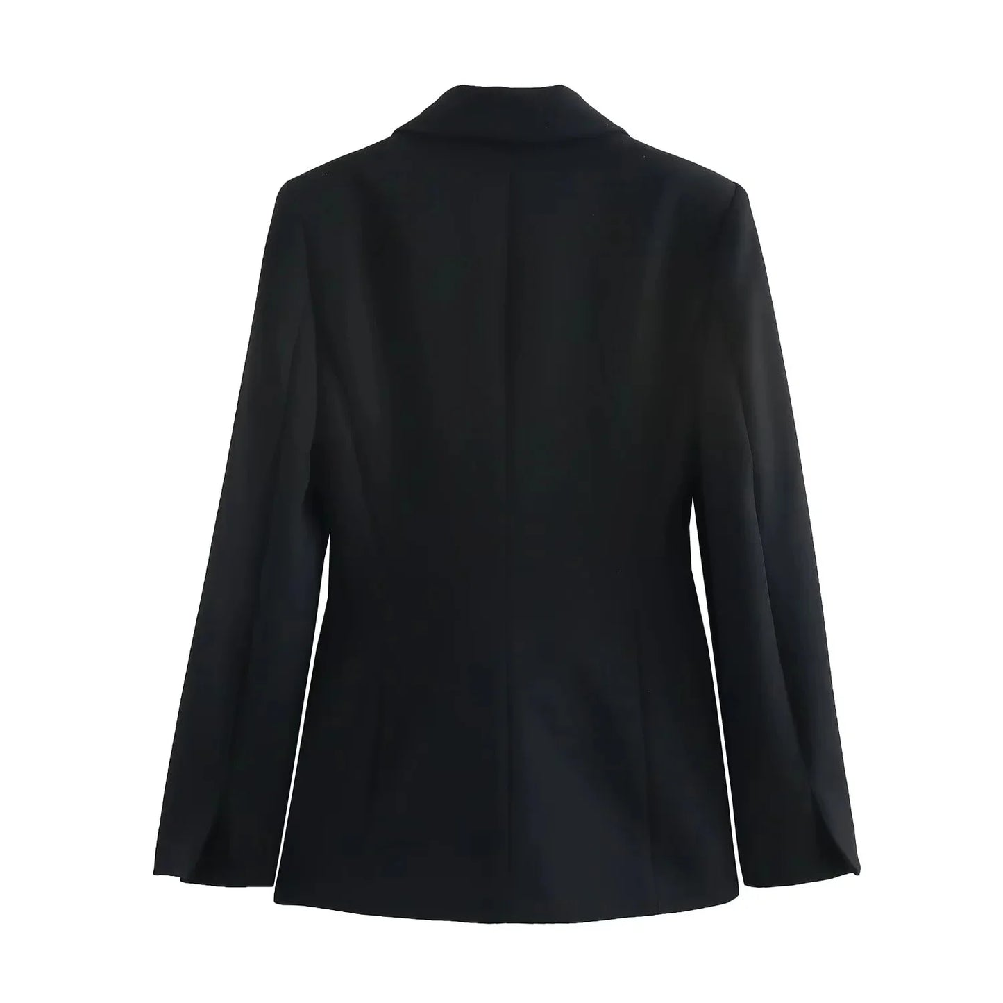 KONDALA Vintage Chic Office Lady Solid Women Suit Pockets V Neck Blazer Straight Loose Pants New Fashion 2025 Spring Autumn Sets