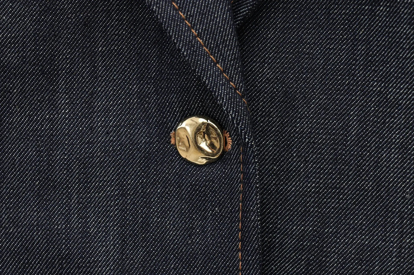 HH Female Spring Vintage Denim Blazer Long Sleeves Turn Down Collar Single Breasted Fake Pockets Street Fashion Coats