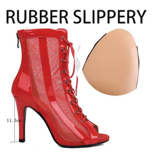 2024 New Sexy Women Black Thin High Heels Party Stilettos Jazz Dance Ladies Shoes Latin Dancing Street Sexy Stiletto