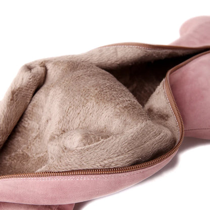 Winter Warm Plush Ultra-High Stiletto Long-Tube Women's Boots High Waterproof Platform Side Zipper Over-The-Knee Boots 2024