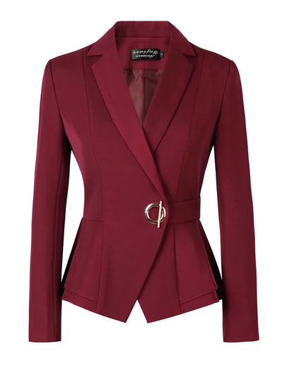 High Quality Winter Suit For Women Pant Sets Formal Long Sleeve Slim Blazer and Trousers Office Ladies Work Wear