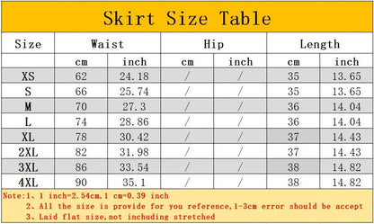 Sexy Gothic Women Skirt High Waist Pleated Punk Black Summer Girl's Skirts with Shorts Goth Dark Japanese Cosplay