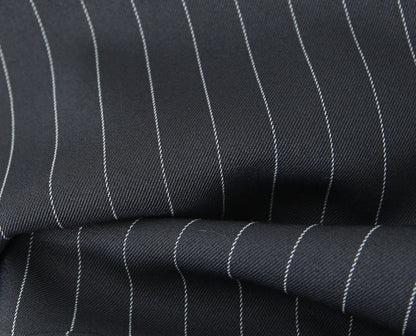 2025 Sexy Striped Square Collar Short Puff Sleeve Shirt Women Front Ruched Chest Double Zip up Front Slim Waist Crop Tops