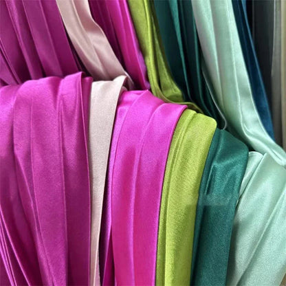 98cm Basics Maxi Pleated Skirt for Women New Korean Casual All-match Solid A Line High Waist Long Maxi Skirt Female