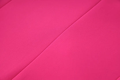 Bright Color Spring Autumn Women Hot Pink Slim Chic Fashion Street Lady Quality Blazer Outer Wear Jackets