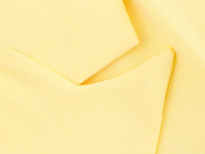 KONDALA Elegant Yellow Blazer Women's Double-breasted Lapel Blazer Fashion High Street 2025 Spring Summer Holidays Commute Suit