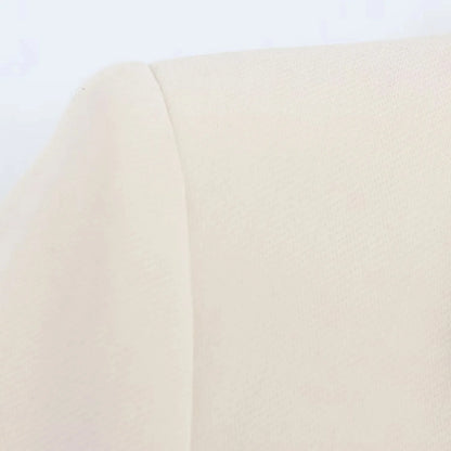 KONDALA Vintage Chic Office Lady Solid Women Suit Pockets V Neck Blazer Straight Loose Pants New Fashion 2025 Spring Autumn Sets