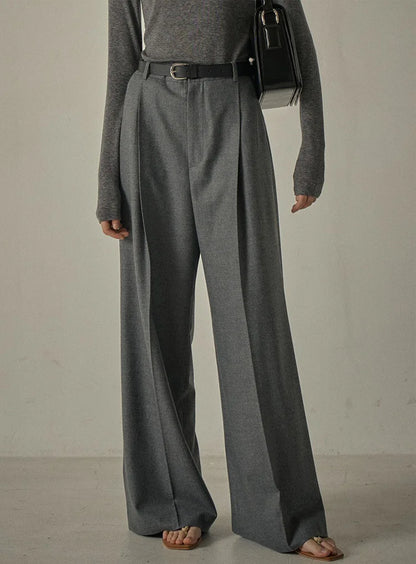 2024 Spring Autumn New Style Trousers Slim Tall Casual Floor Mopping Pants