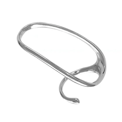 BFCLUB  Silver Color Rings for Women Simple Geometric Handmade Irregular Retro Ring Gold Big Allergy For Birthday Gift