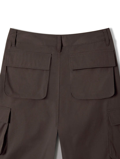 Casual Women's Tactical Pants Straight Leg Mountain Climbing High Street Spring Summer New Style Workwear Long Trousers