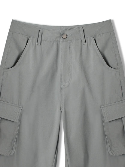 Casual Women's Tactical Pants Straight Leg Mountain Climbing High Street Spring Summer New Style Workwear Long Trousers