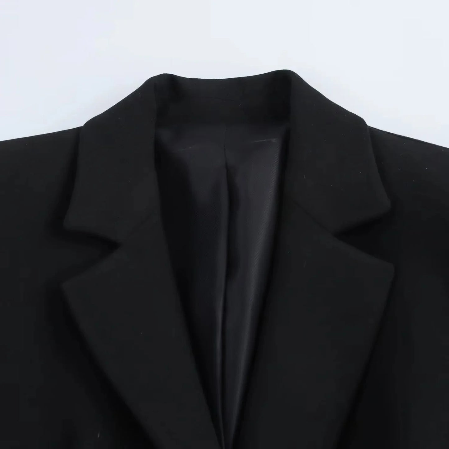 KONDALA Vintage Chic Office Lady Solid Women Suit Pockets V Neck Blazer Straight Loose Pants New Fashion 2025 Spring Autumn Sets