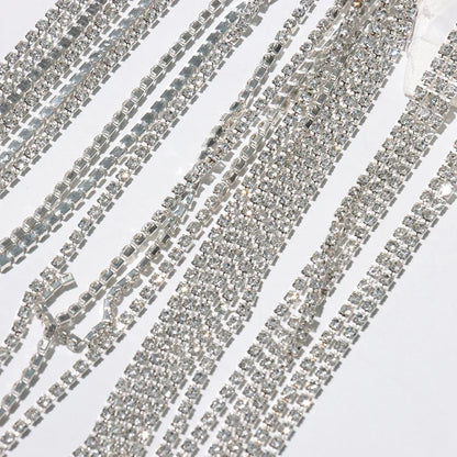 ZMEENNA White Blazer Notched Collar Single Button Patchwork Metal Tassel Jackets For Women 2025 Spring Fashion New Coats ZM628