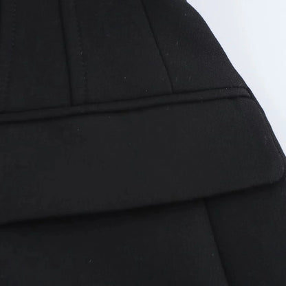 KONDALA Vintage Chic Office Lady Solid Women Suit Pockets V Neck Blazer Straight Loose Pants New Fashion 2025 Spring Autumn Sets