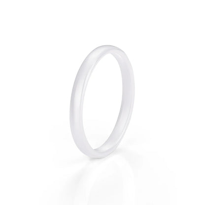 9 Color Ceramic Ring Smooth Slender Circular Rings For Women Men Simple Design Aesthetic Finger Rings Jewelry Couple Y2K Gift