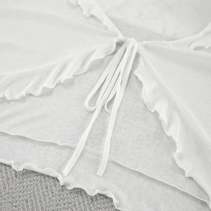 Mozuleva Women's Summer Loose Casual Long Sleeved Pants Set Soft Comfortable Fashion Home Clothes Solid Color Basic Pajamas Set