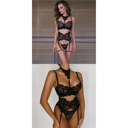 Lace Women's Underwear Close Fitting Comfortable Breathable Women's Suit Prom Queen Charming Elegant Exquisite Women's Top