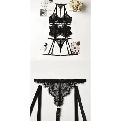 Lace Women's Underwear Close Fitting Comfortable Breathable Women's Suit Prom Queen Charming Elegant Exquisite Women's Top