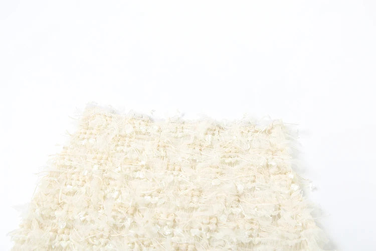 Weird Puss Colorful Tassel Skirts Peach Hip Women Thin Knit Wild Sexy Midnight Summer Trend Stretch Skinny Streetwear Bodycon