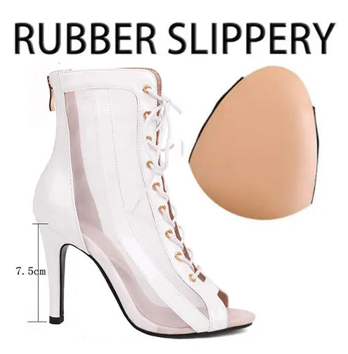 2024 New Sexy Women Black Thin High Heels Party Stilettos Jazz Dance Ladies Shoes Latin Dancing Street Sexy Stiletto