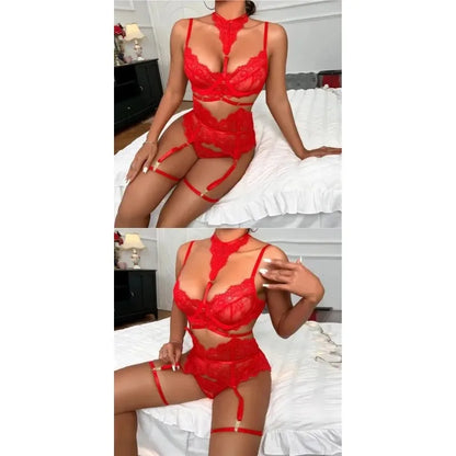 Lace Women's Underwear Close Fitting Comfortable Breathable Women's Suit Prom Queen Charming Elegant Exquisite Women's Top