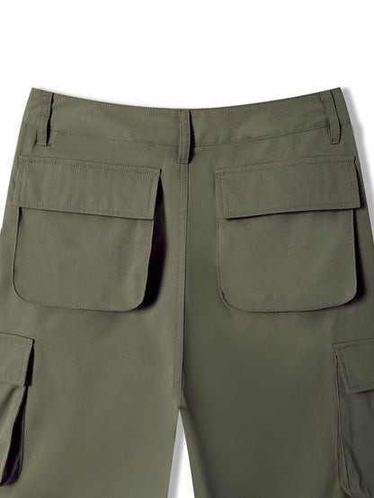 Casual Women's Tactical Pants Straight Leg Mountain Climbing High Street Spring Summer New Style Workwear Long Trousers