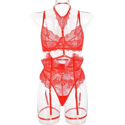 Lace Women's Underwear Close Fitting Comfortable Breathable Women's Suit Prom Queen Charming Elegant Exquisite Women's Top