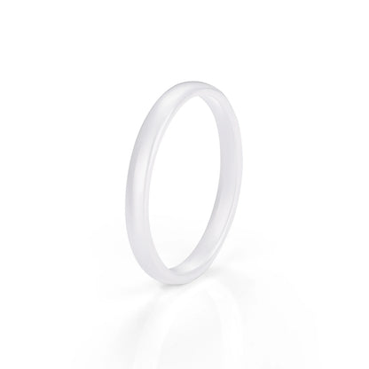 9 Color Ceramic Ring Smooth Slender Circular Rings For Women Men Simple Design Aesthetic Finger Rings Jewelry Couple Y2K Gift