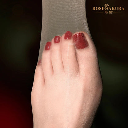 Sexy Women  Oil  Shiny Stockings Open Crotch Hollow Out Transparent Pantyhose Ladies Erotic Lingerie Super Thin Tight