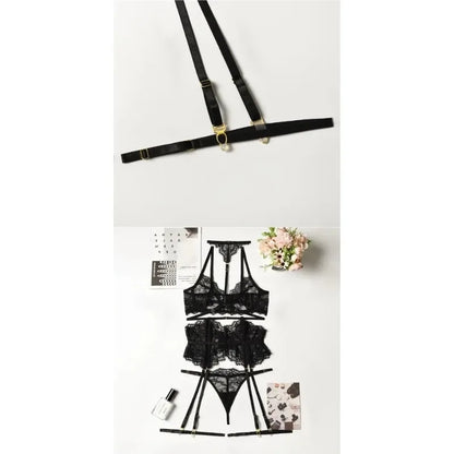 Lace Women's Underwear Close Fitting Comfortable Breathable Women's Suit Prom Queen Charming Elegant Exquisite Women's Top