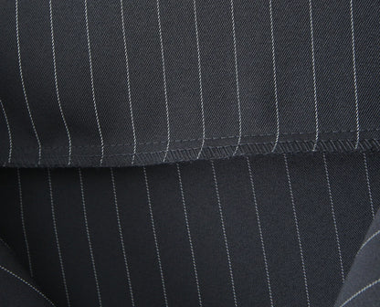 2025 Sexy Striped Square Collar Short Puff Sleeve Shirt Women Front Ruched Chest Double Zip up Front Slim Waist Crop Tops