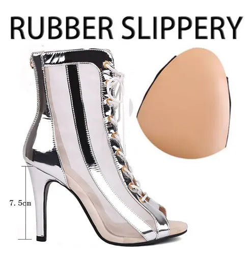 2024 New Sexy Women Black Thin High Heels Party Stilettos Jazz Dance Ladies Shoes Latin Dancing Street Sexy Stiletto