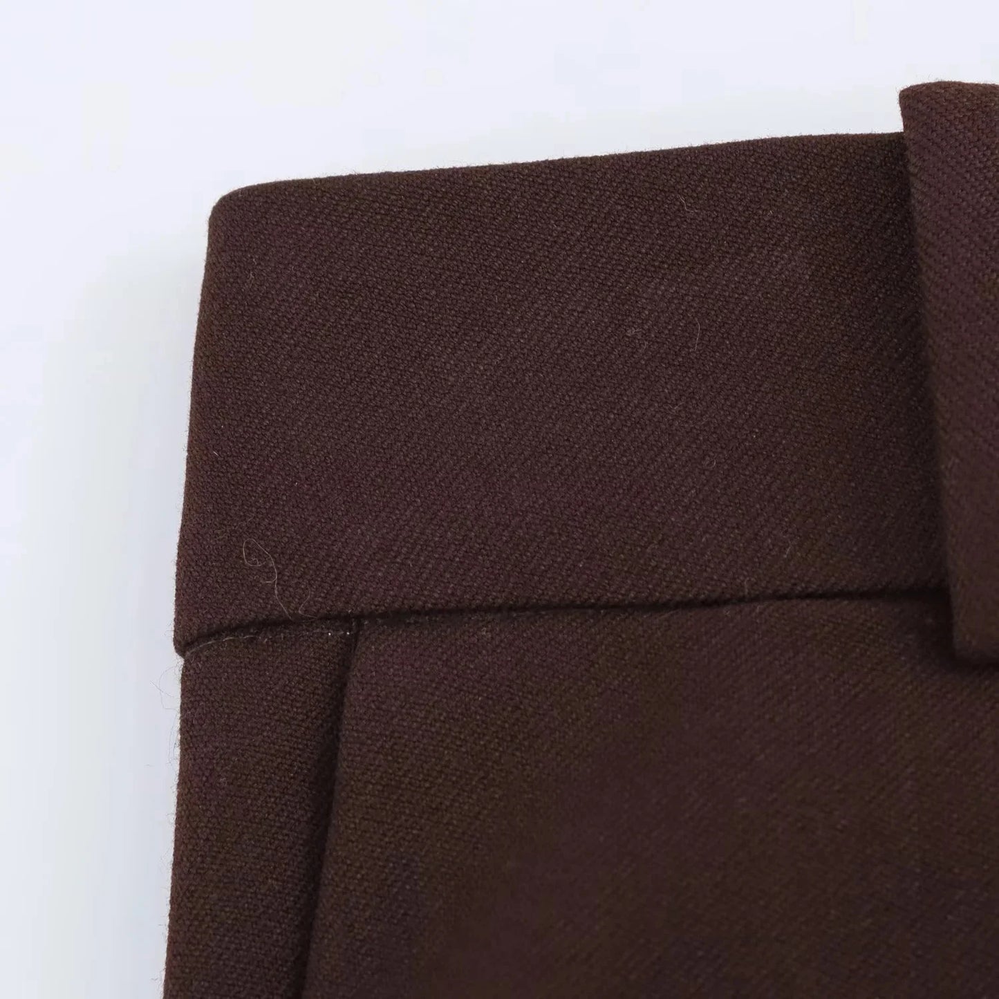 KONDALA 2025 Fall Winter Brown Elegant Office Lady Suits Fashion Shrug Pockets Blazers Elegant Zipper Skirts Chic Baggy Pants