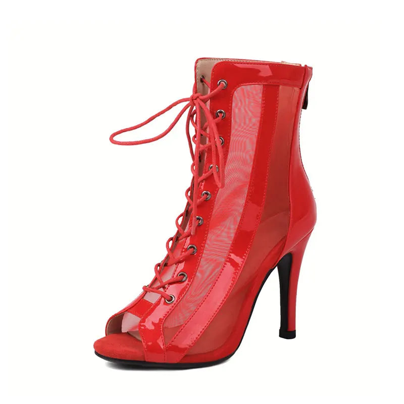 2024 New Sexy Women Black Thin High Heels Party Stilettos Jazz Dance Ladies Shoes Latin Dancing Street Sexy Stiletto