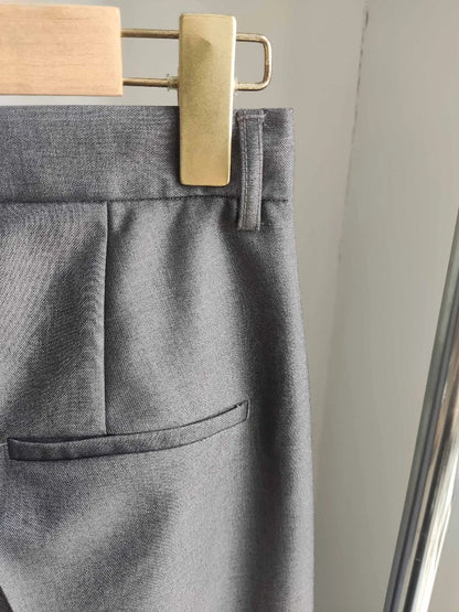 2024 Spring Autumn New Style Trousers Slim Tall Casual Floor Mopping Pants