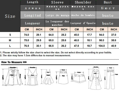 HH Female Spring Vintage Denim Blazer Long Sleeves Turn Down Collar Single Breasted Fake Pockets Street Fashion Coats