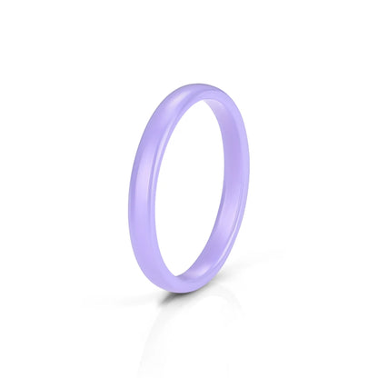 9 Color Ceramic Ring Smooth Slender Circular Rings For Women Men Simple Design Aesthetic Finger Rings Jewelry Couple Y2K Gift
